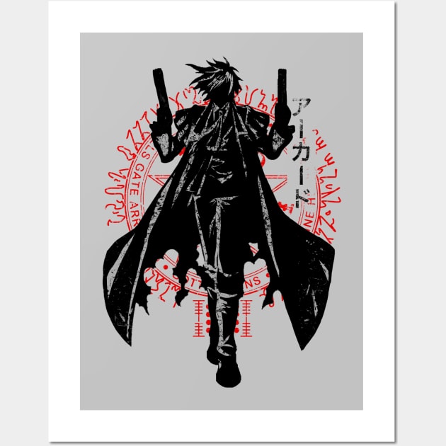 Crimson Alucard Wall Art by FanFreak